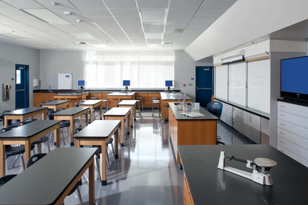 science-lab | Science Safety | Science Safety Empty classroom with desks