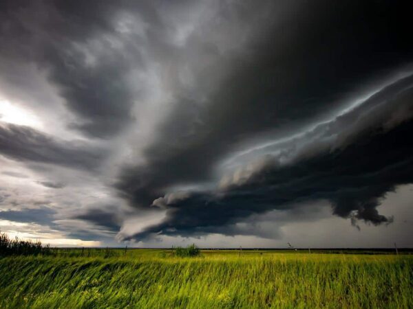 Storm clouds over a field | Science Safety Recognizing Disturbing Behavior