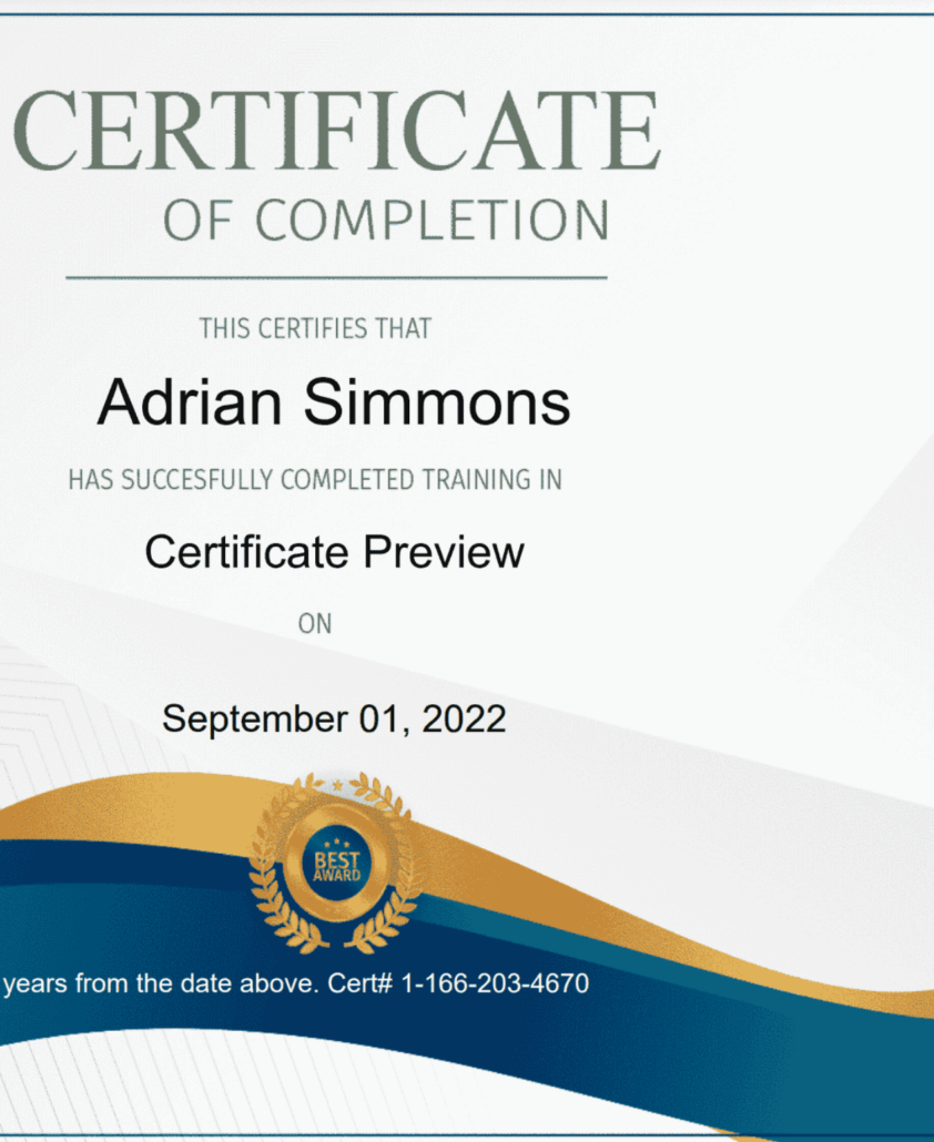 STEAM Safety Certificate | Science Safety
