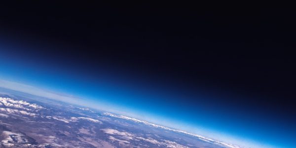 outer space photography of earth