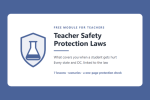 Teacher Safety Protection Laws: What Covers You When a Student Gets Hurt
