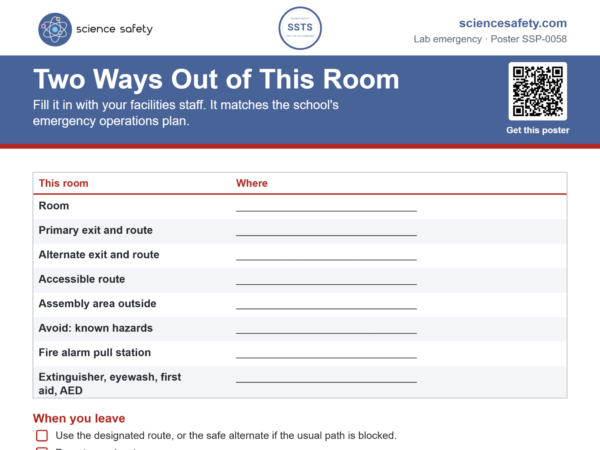 Two Ways Out of This Room Poster