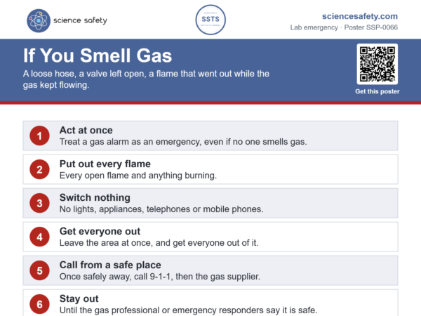 If You Smell Gas Poster