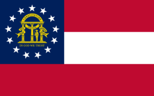 Flag of Georgia | Science Safety | Science Safety Flag of Georgia