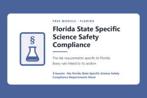 Florida State Specific Science Safety Compliance