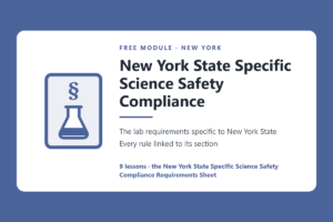 New York State Specific Science Safety Compliance