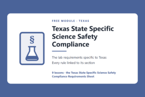 Texas State Specific Science Safety Compliance